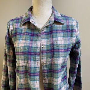 Woolrich Plaid Long Sleeve Size M
